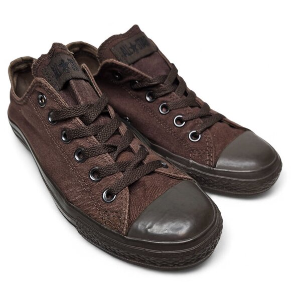 Converse Chuck Taylor All Star Chocolate Low Top Sneakers Unisex Street W8 M6 - Picture 1 of 10